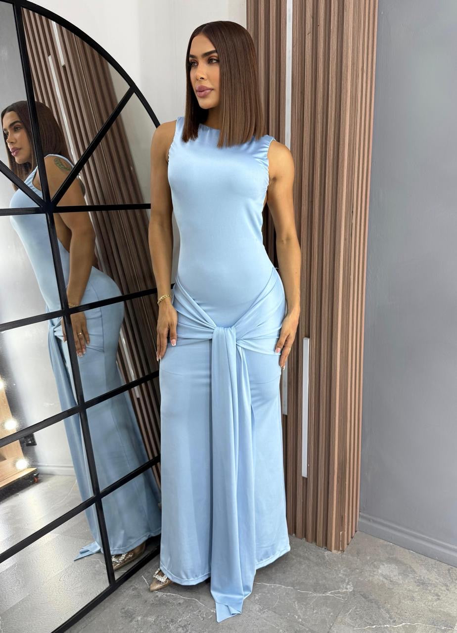 Vestidos largo escote Espalda1